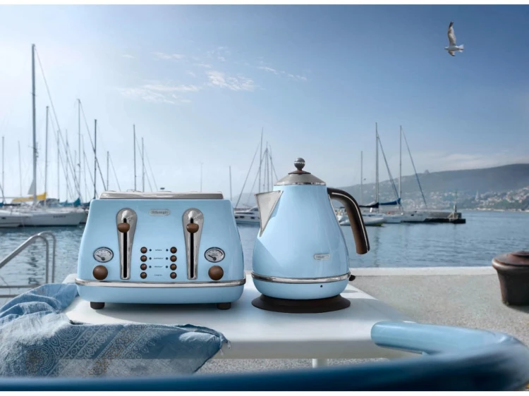 DeLonghi KBOV 2001.AZ czajnik elektryczny 1,7 l Niebieski 2000 W