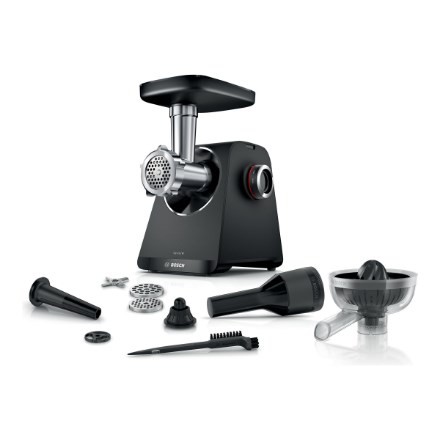 Bosch Maszynka do mięsa MFWS430B Black Number of speeds 2 Throughput (kg/min) 2.5
