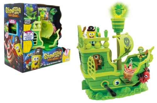 SPONGE BOB Latajšcy Holender+6 figurek 73110 /2