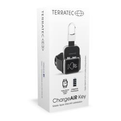 Terratec Charge AIR Key 950 mAh Bezprzewodowe ładowanie Czarny, Srebrny