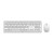 Philips 3000 series SPT6307W/00 klawiatura Dołączona myszka Uniwersalne RF Wireless QWERTY Angielski Biały