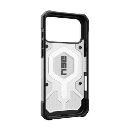 Urban Armor Gear Pathfinder pokrowiec na telefon komórkowy 17,5 cm (6.9") Srebrny, Przezroczysty