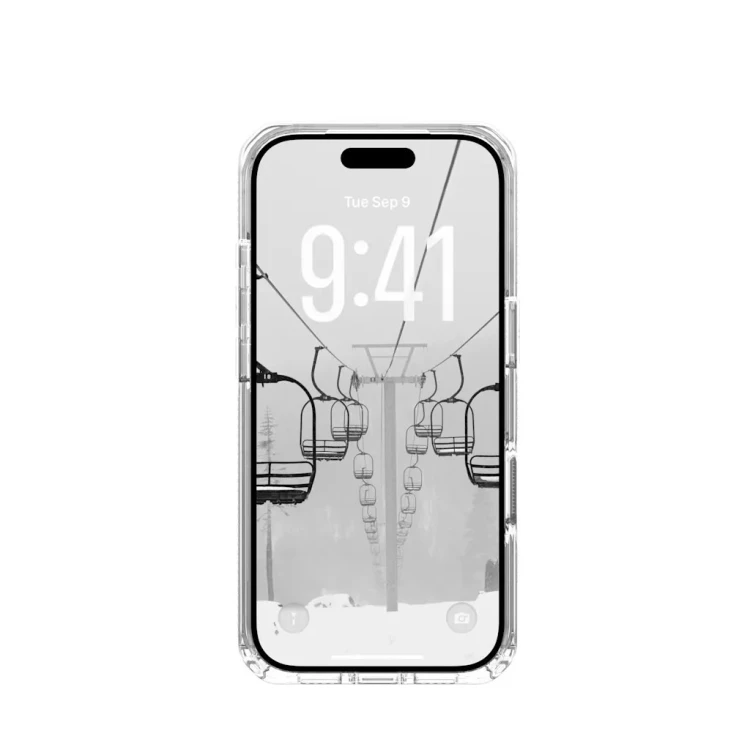 Urban Armor Gear Plyo pokrowiec na telefon komórkowy 16 cm (6.3") Srebrny, Przezroczysty