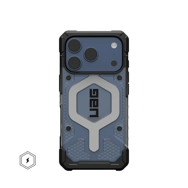 Urban Armor Gear Pathfinder pokrowiec na telefon komórkowy 16 cm (6.3") Srebrny, Przezroczysty