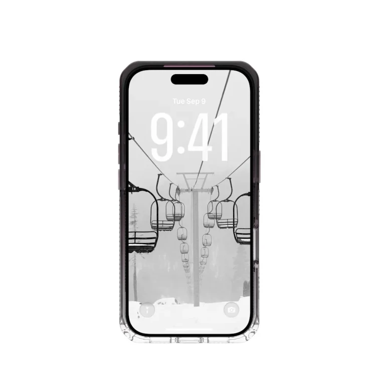 Urban Armor Gear Plyo pokrowiec na telefon komórkowy 16 cm (6.3") Czarny, Przezroczysty