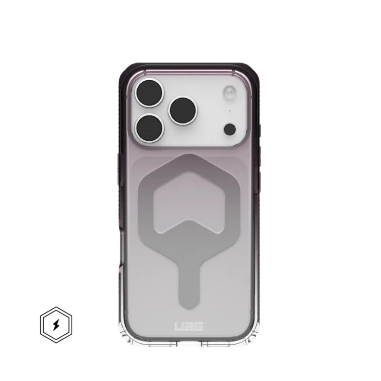 Urban Armor Gear Plyo pokrowiec na telefon komórkowy 16 cm (6.3") Czarny, Przezroczysty