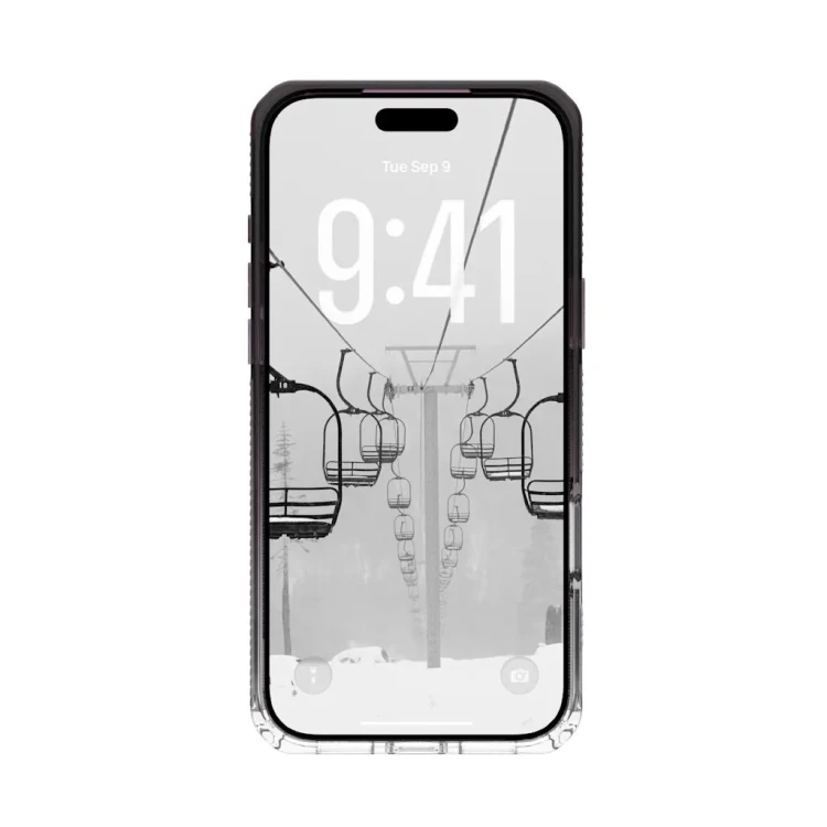 Urban Armor Gear Plyo pokrowiec na telefon komórkowy 17,5 cm (6.9") Czarny, Przezroczysty
