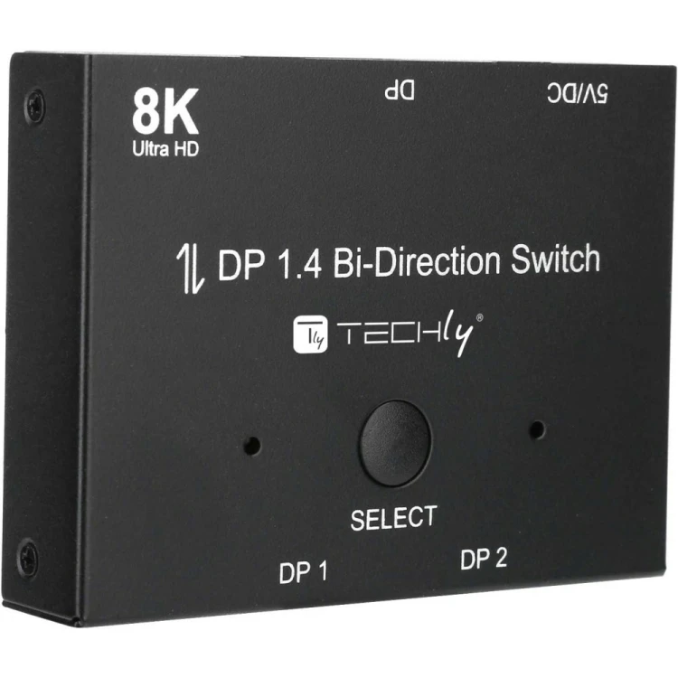 Techly IDATA-DP-2DP-8KT przełącznik wideo DisplayPort