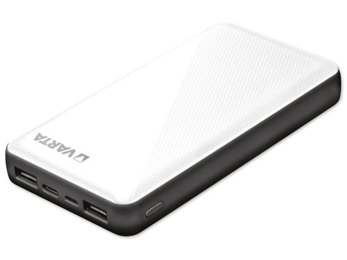 Varta Energy 20000 Litowo-polimerowy (LiPo) 20000 mAh Czarny, Biały