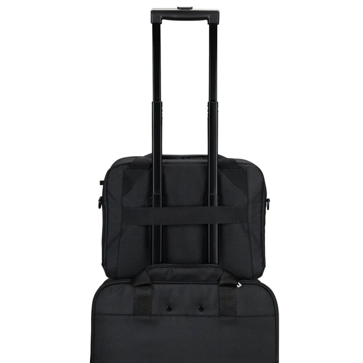Targus EcoSmart 35,6 cm (14") Aktówka Czarny, Czerwony