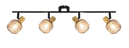 SPOT LIGHT SHADOW 4XE14 BLACK/GOLD
