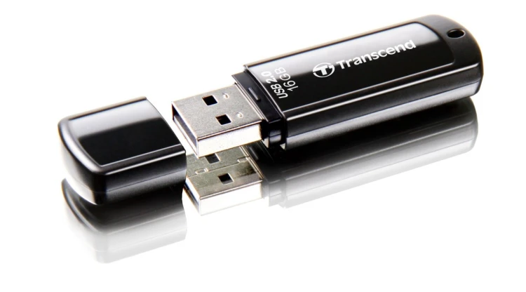 USB-Stick  16GB Transcend JetFlash 350 schwarz