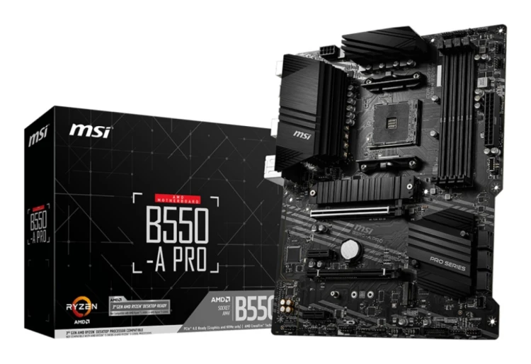MSI B550-A PRO płyta główna AMD B550 Socket AM4 ATX