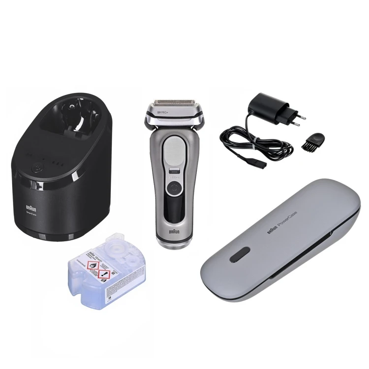 Braun Series 9 Pro+ 9675cc Golarka foliowa Szary