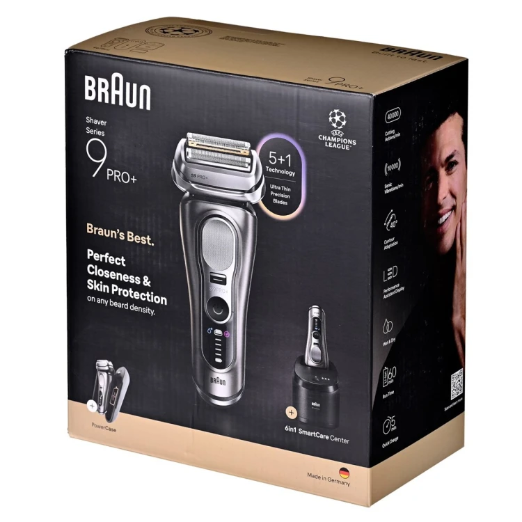 Braun Series 9 Pro+ 9675cc Golarka foliowa Szary