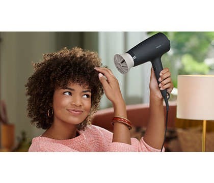 Philips 3000 series Suszarka do włosów z nasadką ThermoProtect 1600 W