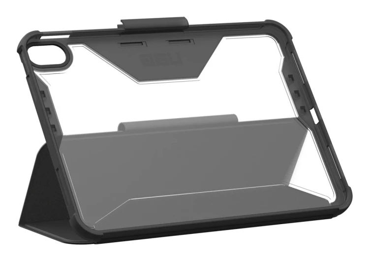 Urban Armor Gear 124487B14340 etui na tablet 27,7 cm (10.9") Folio Czarny, Półprzezroczysty