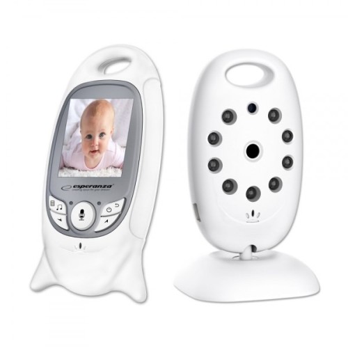 Esperanza EHM001 Niania Elektroniczna LCD 2.0" Biały