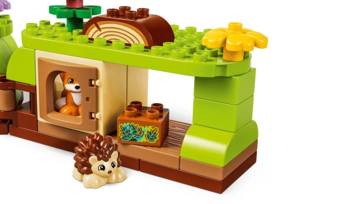 LEGO DUPLO 10480 Las odkrywców z dzikimi zwierzętami