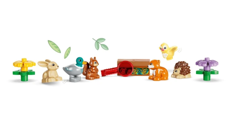 LEGO DUPLO 10480 Las odkrywców z dzikimi zwierzętami