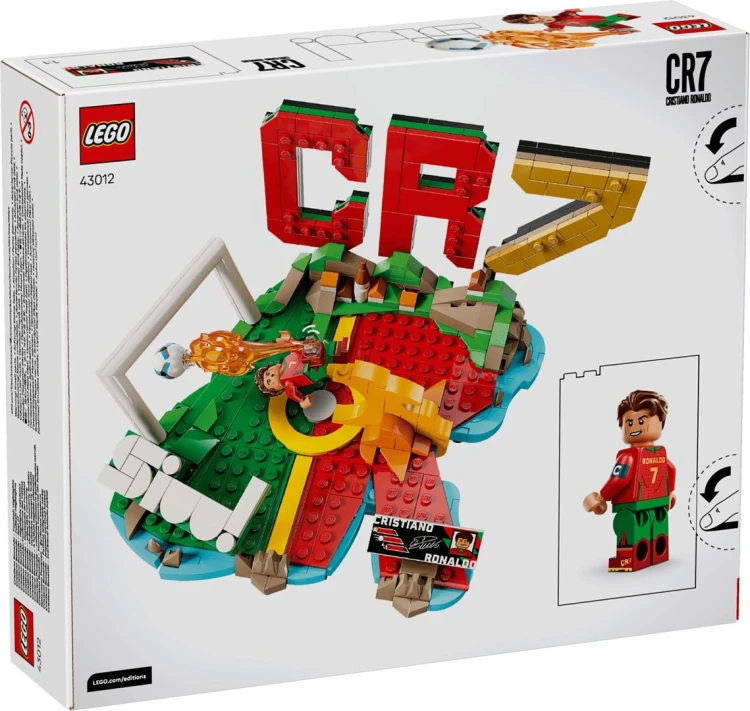 LEGO EDITIONS 43012 Cristiano Ronaldo - piłkarskie momenty