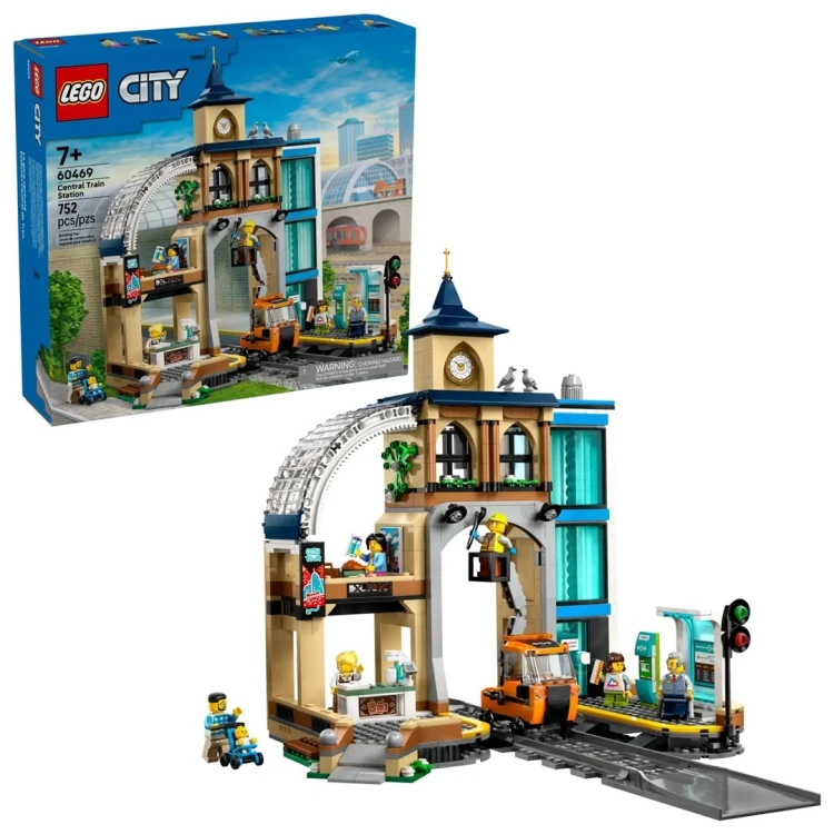 LEGO CITY 60469 Centralny dworzec kolejowy