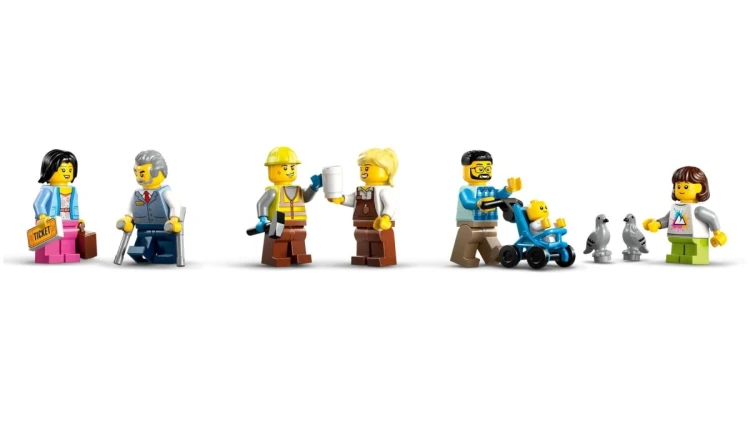 LEGO CITY 60469 Centralny dworzec kolejowy