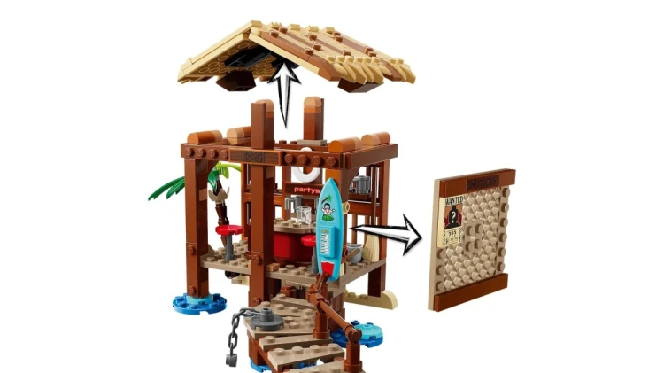 LEGO ONE PIECE 75636 Chatka w wiosce Fuusha