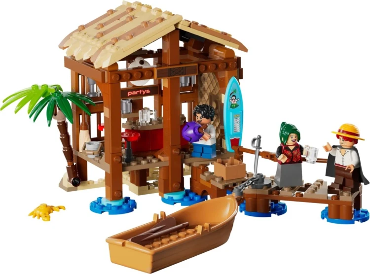 LEGO ONE PIECE 75636 Chatka w wiosce Fuusha