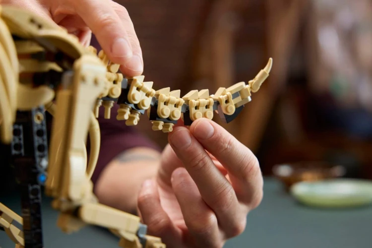LEGO JURASSIC WORLD 77985 Szkielety dinozaurów: triceratops