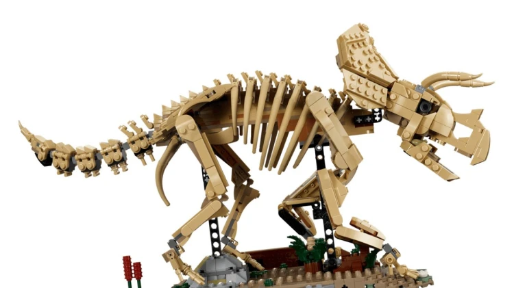LEGO JURASSIC WORLD 77985 Szkielety dinozaurów: triceratops