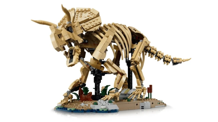 LEGO JURASSIC WORLD 77985 Szkielety dinozaurów: triceratops
