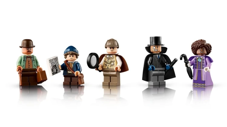 LEGO ICONS 10351 Sherlock Holmes: Book nook