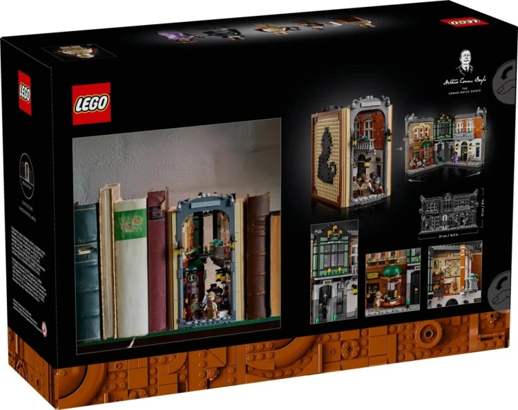 LEGO ICONS 10351 Sherlock Holmes: Book nook