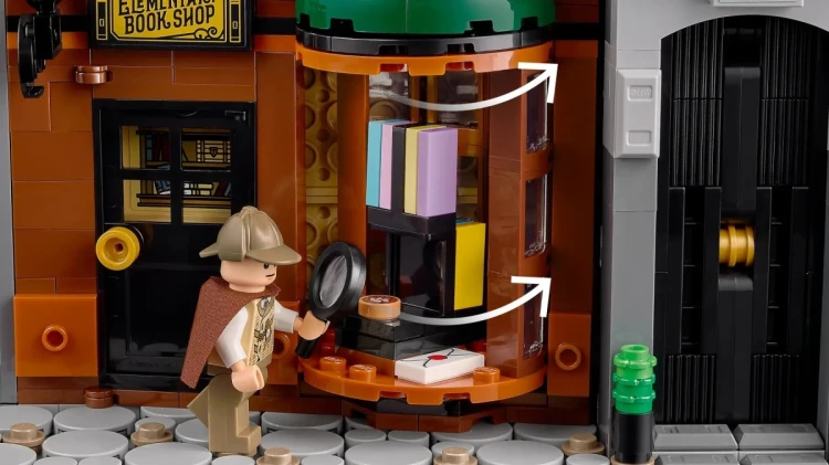 LEGO ICONS 10351 Sherlock Holmes: Book nook