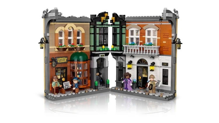 LEGO ICONS 10351 Sherlock Holmes: Book nook