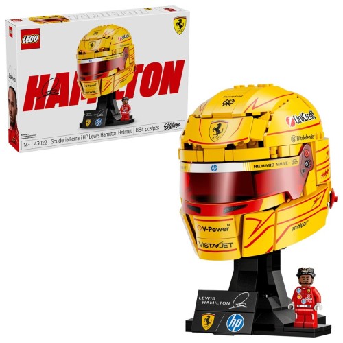 LEGO EDITIONS 43022 Kask Lewis Hamilton Scuderia Ferrari HP