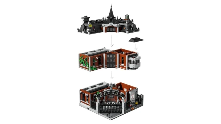 LEGO BATMAN 76300 Arkham Asylum