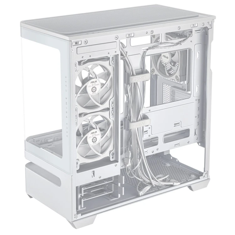 ASUS PRIME AP202 ARGB Mini Tower Biały