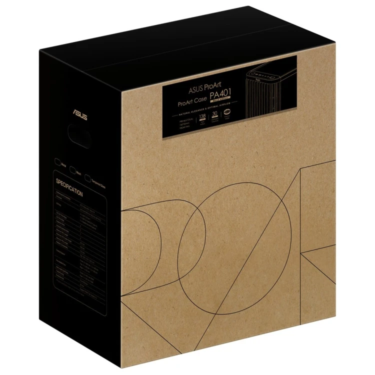 ASUS ProArt PA401 Wood Edition Mesh Panel Czarny