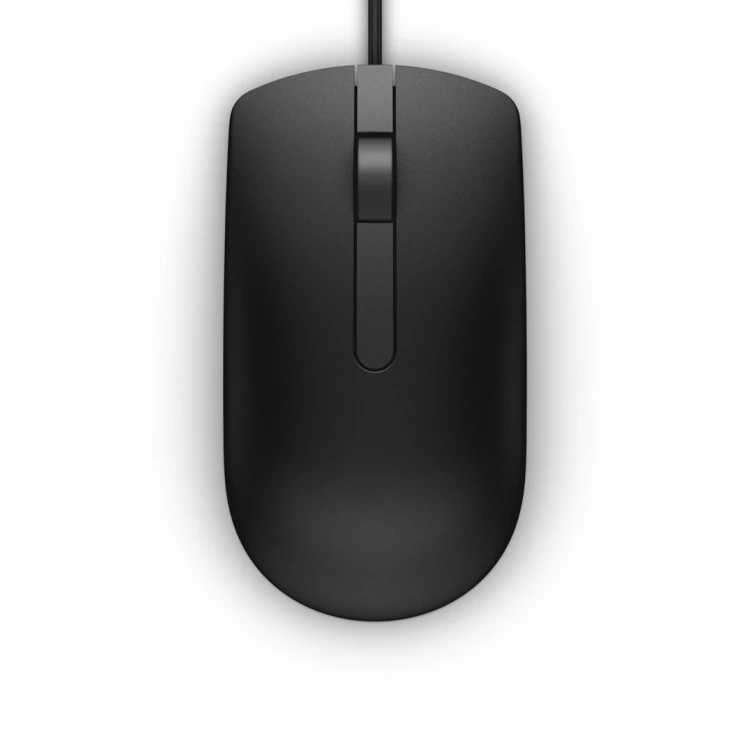 DELL MS116 myszka Oburęczny USB Typu-A Optyczny 1000 DPI