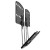 Uchwyt do TV Maclean, kompatybilny z telewizorami Samsung QLED, 43"-85", max. 60kg, MC-806 N