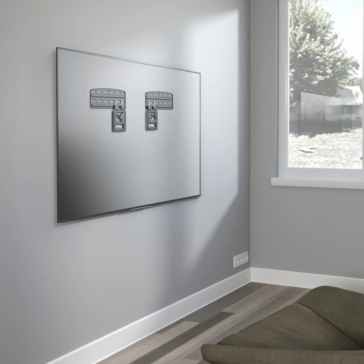 Uchwyt do TV Maclean, kompatybilny z telewizorami Samsung QLED, 43"-85", max. 60kg, MC-806 N