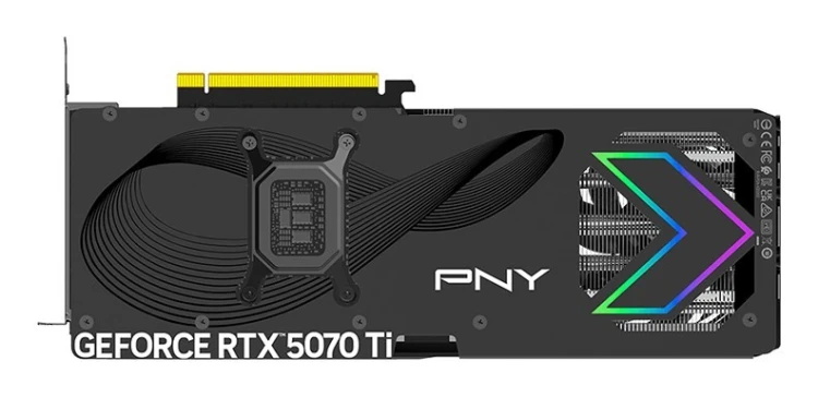 PNY GeForce RTX 5070 Ti EPIC-X RGB OC NVIDIA 16 GB GDDR7