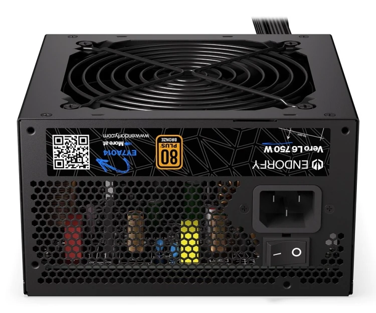 ENDORFY Vero L6 moduł zasilaczy 750 W 24-pin ATX ATX Czarny