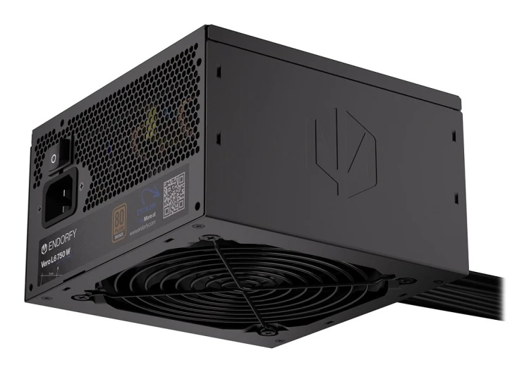 ENDORFY Vero L6 moduł zasilaczy 750 W 24-pin ATX ATX Czarny