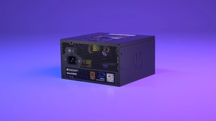 ENDORFY Vero L6 moduł zasilaczy 750 W 24-pin ATX ATX Czarny