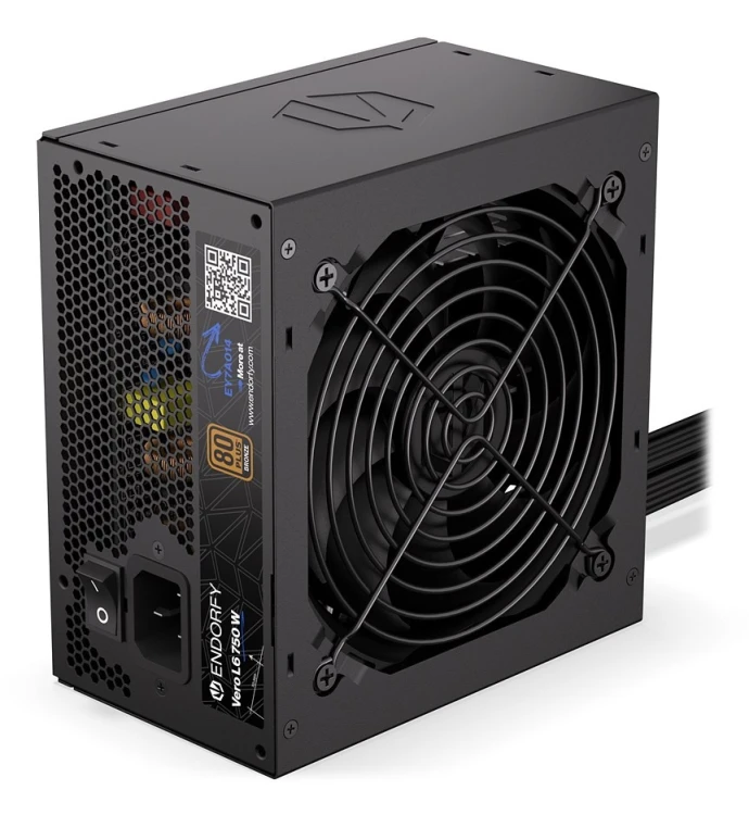 ENDORFY Vero L6 moduł zasilaczy 750 W 24-pin ATX ATX Czarny