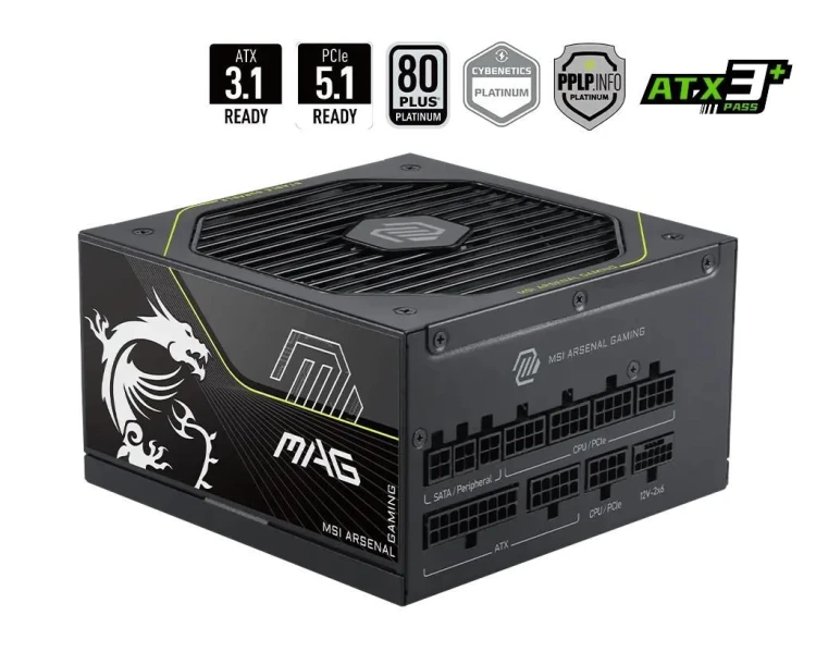 MSI Netzteil MAG A1200PLS PCI5        1200Watt