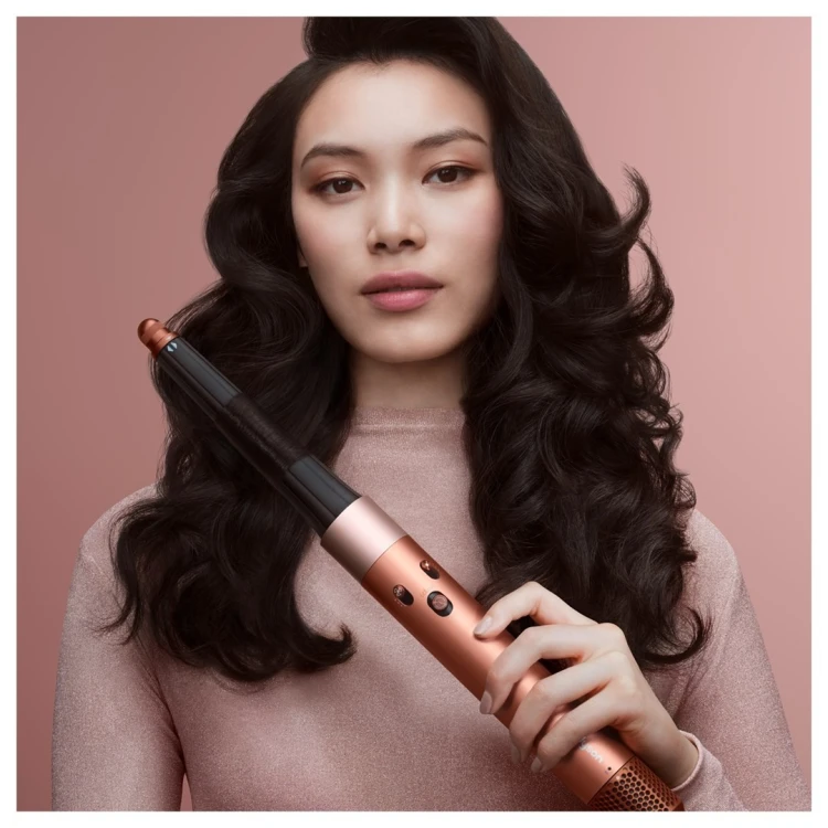 Dyson Supersonic Nural Straight+Wavy suszarka do włosów 1600 W Niebieski, Pomarańczowy